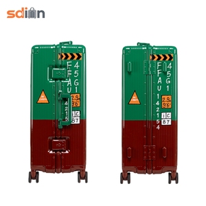 Maleta <span class=keywords><strong>de</strong></span> Viaje Moderna y Ligera con Marco <span class=keywords><strong>de</strong></span> Aluminio y PC, Estilo Contenedor, con Candado TSA - Product Image 5