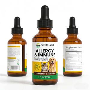 Hot selling OEM <b>Dog</b> <b>Probiotics</b> Drops for Digestive Health Immune Support Natural Prebiotic Supplement Gut Skin Coat Hip Joint - Product Image 3