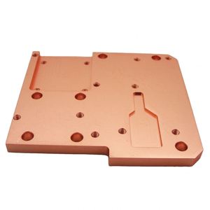 Usinage CNC de précision 3 axes pour plaques de cuivre, pièces CNC personnalisées en alliage d'aluminium, gravure sur cuivre, usinage CNC d'acier inoxydable - Product Image 1