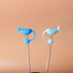 Tapas y Cubiertas de Silicona/PVC Reutilizables con Múltiples Diseños, a Prueba de Polvo, para Puntas de Pajitas de 1/4 pulgada (6-8 mm), para Restaurantes y Tiendas - Product Image 3