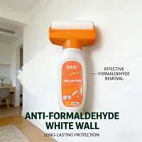 Peinture acrylique liquide inodore et écologique à base d'eau pour meubles industriels et murs intérieurs Bunkerway, application au pinceau