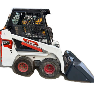 รถบ็อบแคทขนาดเล็กรถตักดินขนาดเล็ก1000กก. เครื่องจักรก่อสร้างทางวิศวกรรมสำหรับก่อสร้างก่อสร้าง S70บูแคท - Product Image 1