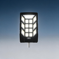 Lampadaire Solaire LED IP65 300W 500W 1000W 2000W Extérieur Tout-en-un, Éclairage Solaire ABS Haute Luminosité pour Route et Jardin