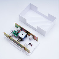 XINHUI choque Mecánico Metal llamativo sonido con cable timbre de puerta de hotel 220V 110V timbre eléctrico Ding Dong