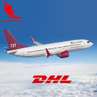 Transitaire DHL, fret aérien Chine vers Inde, livraison porte-à-porte