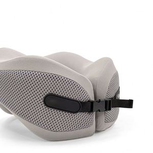 Custom Promo Business Logo Gift Portable Memory Foam U-Shaped Ergonomic Breathable Soft Neck <b>Wrap</b> Support Travel Pillow - Product Image 2