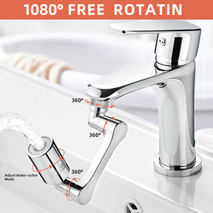 <span class=keywords><strong>Robinet</strong></span> <span class=keywords><strong>de</strong></span> cuisine universel rotatif à 1080 degrés, multifonctionnel, avec filtre pour évier <span class=keywords><strong>de</strong></span> <span class=keywords><strong>salle</strong></span> <span class=keywords><strong>de</strong></span> <span class=keywords><strong>bain</strong></span>, extension pivotante, économiseur d'eau, aérateur <span class=keywords><strong>de</strong></span> <span class=keywords><strong>robinet</strong></span> - Product Image 2