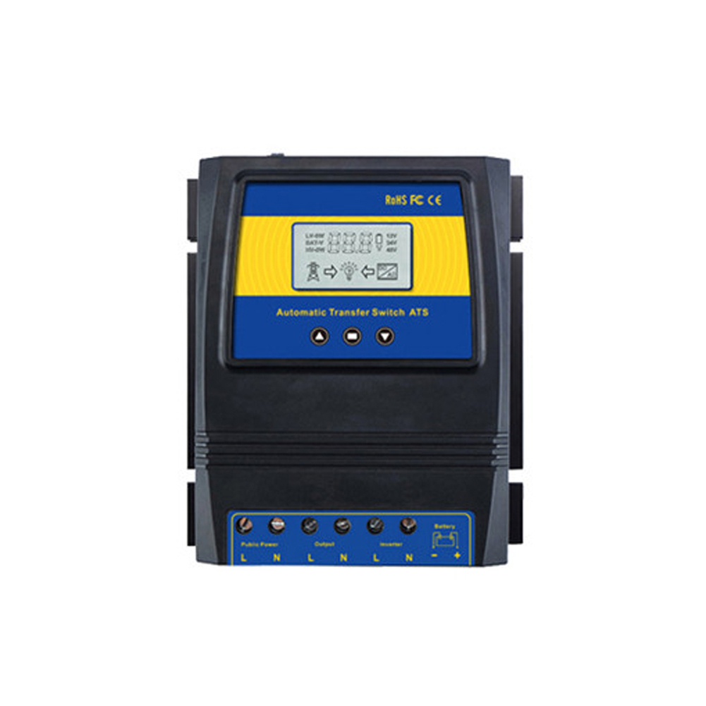 <strong>Automatic</strong> Dual Power <strong>Transfer</strong> <strong>Switch</strong> ATS Direct Current 12 V 24V <strong>48V</strong> AC 110 V 220 V Auto Distinguish for Solar Wind System On/of