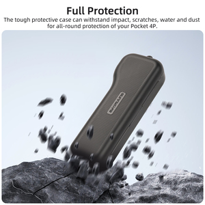 Sunnylife pour <span class=keywords><strong>DJI</strong></span> <span class=keywords><strong>Osmo</strong></span> <span class=keywords><strong>Pocket</strong></span> 4P Coque de protection anti-poussière pour caméra stabilisée, sac de rangement compact avec cordon et accessoires - Product Image 6