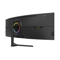 Prix de vente direct Moniteur de jeu incurvé sans cadre 34 pouces 144Hz 21:9 pour ordinateur de bureau Résolution 3440x1440