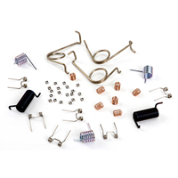Ressorts de torsion en spirale en bronze phosphoreux métallique de haute qualité, petits ressorts de contact torsadés pour charge, vente en gros directe usine OEM