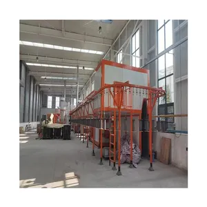 Customized Full Automatic Powder Coating Paint Line Systems Electrostatic Powder Coating Equipment