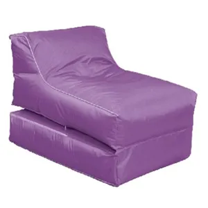 Fabrik lieferant Outdoor faltbare Sitzsack Lounge Wohnzimmer Sofa wasserdicht haltbare Outdoor Sitzsack mit Füll griff Tasche
