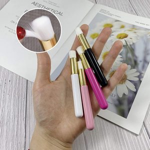 Cepillo de limpieza de pestañas de cerdas suaves, cepillo para champú de pestañas, herramienta para quitar maquillaje, logotipo personalizado, venta al por mayor, suministro para salón de belleza - Product Image 4