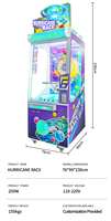 Máquina de Juego de la Rueda de la Fortuna con Sorpresa Misteriosa y Jackpot, Redención de Premios, Multiplicador Aleatorio, Recompensa Acumulativa Progresiva, Operada con Monedas