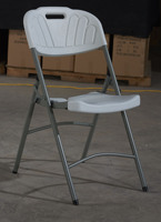 Ensemble table et chaises pliantes légères et portables pour l'extérieur, chaises pliantes en plastique bon marché pour mariage