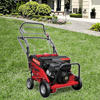 K-Maxpower Nouveau Design Aérateur de Gazon Robuste à Entraînement par Moteur Hors-Bord pour Terrains de Golf
