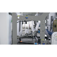 Machine de fabrication de sacs à poignée souple non tissés à ultrasons haute vitesse ZXL-D700, certifiée CE, prix usine, moteur PLC, économie d'énergie