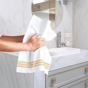 Serviettes de toilette jetables douces et absorbantes, serviettes en <span class=keywords><strong>papier</strong></span> jetables pour dîners, cuisine, fêtes, mariages - Product Image 2