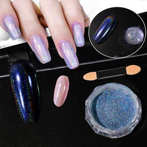Poudre Libre Irisée Effet Aurore Arc-en-ciel, Pigment Caméléon pour Ongles et Fards à Paupières, Gel Chrome Multicolore pour Manucure Artistique, Faible MOQ, Vente en Gros - Product Image 4