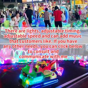 Outdoor Indoor Happy <span class=keywords><strong>Car</strong></span> può ospitare due persone simulate di guida di auto per bambini luna Park giro elettrico principessa paraurti auto - Product Image 5