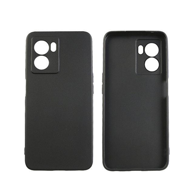 Case-Team Manufacturer Wholesale Matte TPU Shockproof Cases Soft Frosted Mobile Phone Case for Oppo A5 5G Foreign Version Black