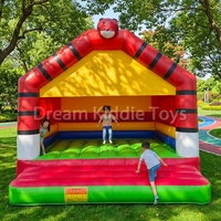 Château gonflable commercial 4x4m sur le thème du tigre, château gonflable pour enfants, idéal pour les fêtes en plein air et la location