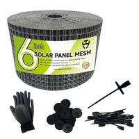 Kit de panneaux en maille galvanisée de 6'' 1,5 mm pour la protection des panneaux solaires à grande échelle contre les oiseaux