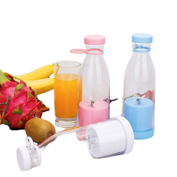 New Arrivals 420ml Usb Rechargeable Waterproof Portable Travel Mini Blender Fruit Juicer Mini Juice