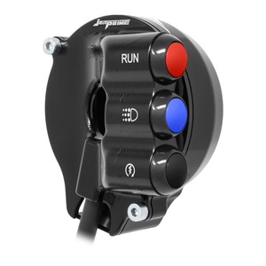Cubierta de control del acelerador con interruptor integrado en el manillar para Aprilia RSV4 - Product Image 2