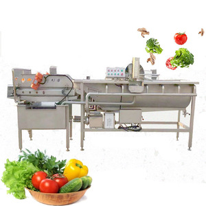 Máquina de Limpieza de Frutas y Verduras Totalmente Automática Tipo Turbina, Lavadora de Verduras de Hoja, Patatas y Tomates - Product Image 6