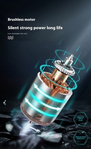 2024 Mô Hình Mới Nhựa 3-Tốc Độ Yên Tĩnh Quạt Điện Ánh Sáng Điều Khiển Từ Xa Phòng Ăn Khách Thiết Kế Hiện Đại Quang Phổ Đầy Đủ LED - Product Image 5