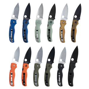 Navaja EDC de 153g con Apertura con una Mano y Orificio Redondo para Llevar en el Bolsillo, Acero 440A, Mango G10, Herramienta <span class=keywords><strong>No</strong></span> Controlada - Product Image 3