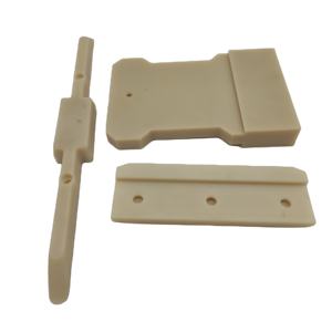 Pièces usinées CNC en nylon MC, outil de fixation pour l'écartement des sols avec <span class=keywords><strong>bloc</strong></span> de perforation pour la réparation des sols en bois, service personnalisé - Product Image 1