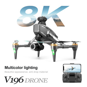 Cross-Biên Giới V196 Thế Hệ Mới Người Mới Bắt Đầu Drone 10Km Phạm Vi Hình Ảnh Điều Khiển Từ Xa Không Chổi Than Hợp Kim Quadcopter Đồ Chơi Máy Bay - Product Image 3