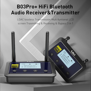 1Mii B03Pro + Adaptador <span class=keywords><strong>Bluetooth</strong></span> LDAC Transmisor y receptor 3 en 1 con modo de derivación Transmisor receptor de audio <span class=keywords><strong>Bluetooth</strong></span> 5,2 - Product Image 3