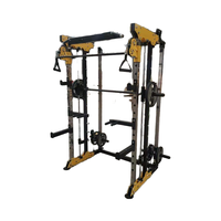 Machine de musculation à usage domestique avec logo personnalisé, entraînement Smith multifonction, type à squat, fabriqué en mousse durable