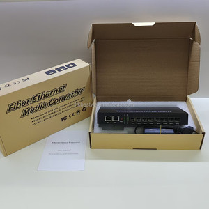 ตัวแปลงไฟเบอร์ออปติกจากโรงงานจีน 8SFP 2RJ45 ตัวแปลงไฟเบอร์ SFP เป็น RJ45 แบบกิกะบิต - Product Image 6