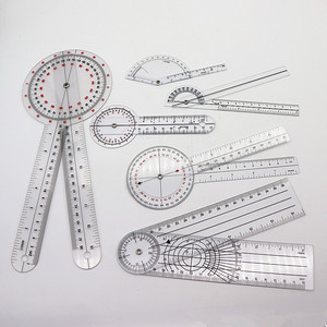 Set di righello in plastica misura ossea goniometro medico per fisioterapia - Product Image 4