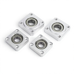 Boîtier de roulement à bride carrée série <span class=keywords><strong>BASR</strong></span> BFJ13, unité de roulement intégrée avec bague de retenue à clipser - Product Image 5