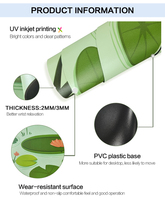 Full Coverage Wholesale Mousepad Waterproof Custom PVC Mousepad Desktop Pad for Construction Site