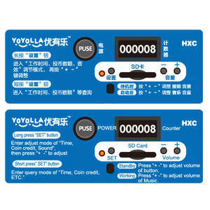 Yoyolla Phụ Tùng Các Bộ Phận Của Kiddie <span class=keywords><strong>Rides</strong></span>, Hộp Điều Khiển Của Kiddie <span class=keywords><strong>Rides</strong></span>, Hộp Âm Nhạc Của Kiddie Đi Xe - Product Image 1