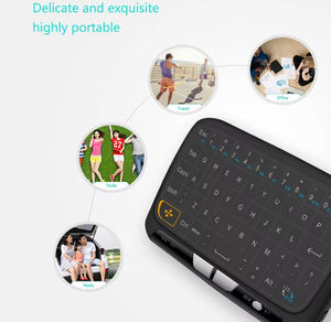 <span class=keywords><strong>Mini</strong></span> PC Ordenador <span class=keywords><strong>Proyector</strong></span> H18 Estándar Inalámbrico 2,4 GHz Touchpad Teclado Air Mouse para Android TV Box - Product Image 2