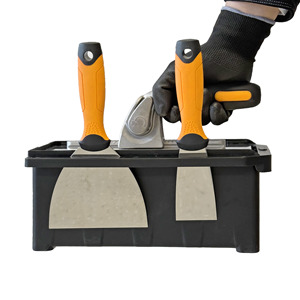 Innovation 6 in 1 Replaceable Blade Stainless Steel <strong>Trowel</strong> <strong>Set</strong> with Portability Plastic Box and Two Putty Knives - Product Image 2