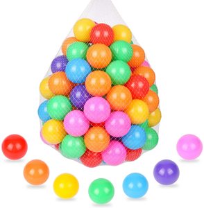 30 balles de <span class=keywords><strong>piscine</strong></span> en plastique souple écologiques et colorées avec balles rebondissantes, jouets pour bébés certifiés EN71 - Product Image 1