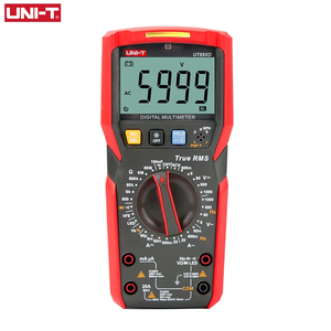 UNI-TUT89X UT89XD มัลติมิเตอร์ดิจิตอลแบบมืออาชีพ วัดแรงดันไฟฟ้าอัจฉริยะ NCV 20A กระแสไฟฟ้า AC True RMS 0-1000V AC ความต้านทาน 0.1-60M - Product Image 2