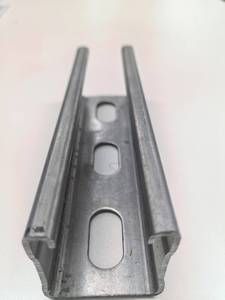 Nhà máy địa chấn thép rãnh strut kênh unistrut kênh thép đường sắt thép không gỉ C kênh unistrut mạnh strut - Product Image 2