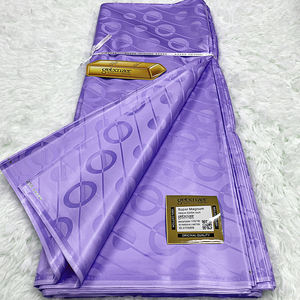 Tissu Bazin Riche en Coton Africain Doux de Couleur Unie et Parfumé de Guangzhou 2023 - Product Image 1