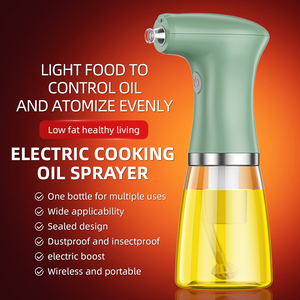 BBQ Outdoor Home Cooking Öl sprüh flasche 240ml Elektrisches Glasöl sprüh gerät Weitwinkel-<span class=keywords><strong>Jet</strong></span>-Öl spender - Product Image 3