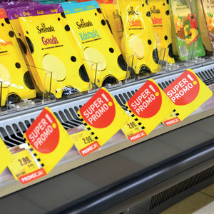 Porte-étiquettes mobiles pour étagères de supermarché - Product Image 4